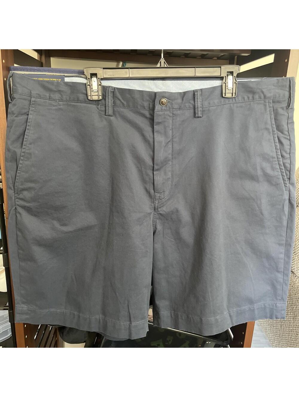 NEW! Polo Ralph Lauren Men's Stretch Classic Fit Shorts Waist 42 Dark Grey